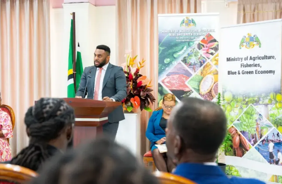 Held at the Goodwill Parish Hall in Roseau, the meeting featured high-level presentations from government officials, regional experts, health authorities and agricultural representatives.