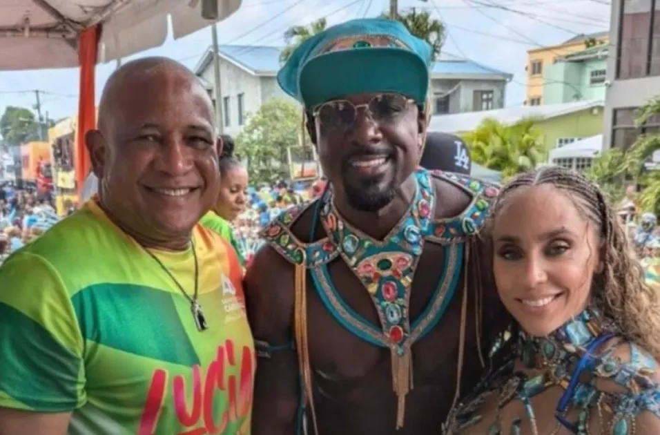 During his May visit, Gross praised the island’s culture and beauty, saying he planned to return for the Lucian Carnival. During his May visit, Gross praised the island’s culture and beauty, saying he planned to return for the Lucian Carnival.