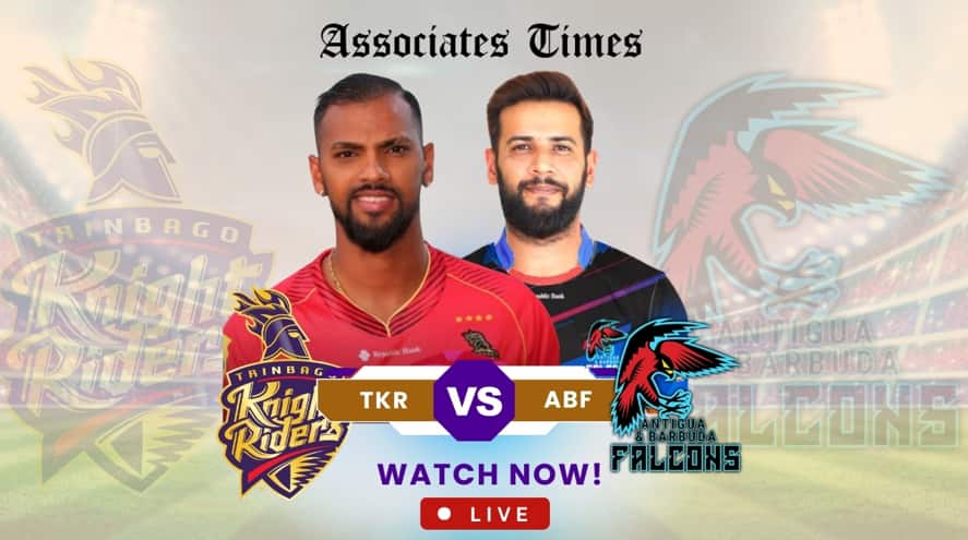 Antigua and Barbuda Falcons wins by 8 runs. The excitement builds as the seventh match of CPL 2025 is set to take place.