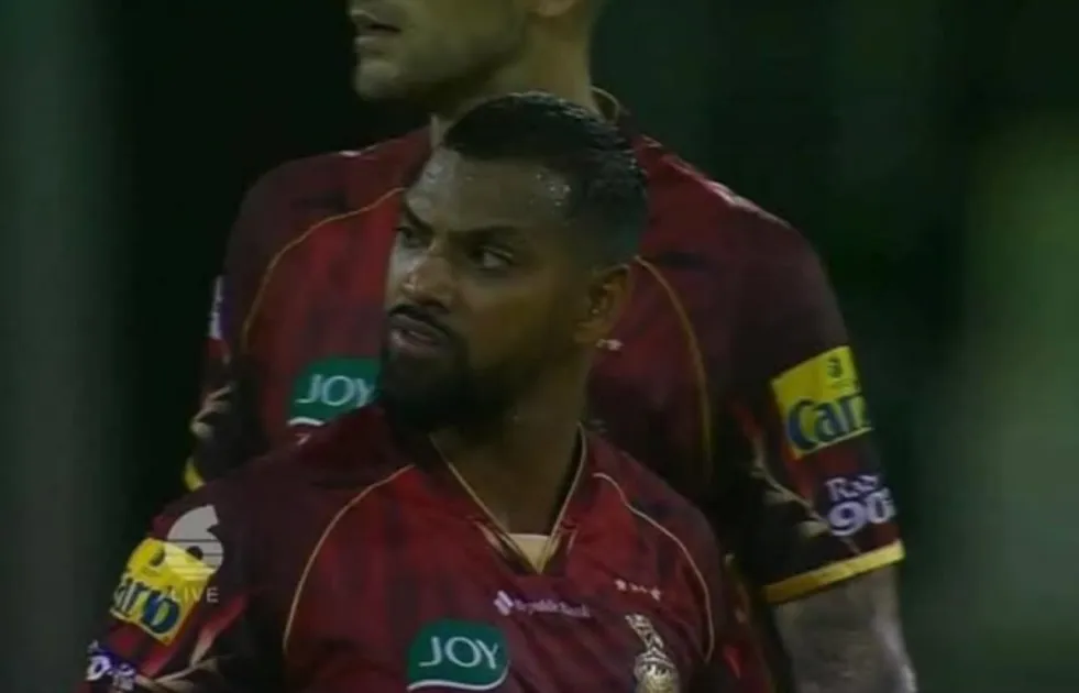 Pooran's explosive 90 runs from 53 balls was overshadowed by a LBW call, which he managed to overturn twice using DRS, adding a tense moment to the match.