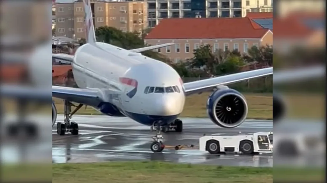 British Airways flight stops midway during landing at Grenada’s MBIA airport, investigations followed