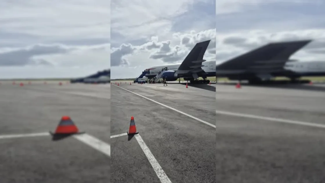 British Airways flight BA2157 returns to London halfway to St Kitts and Nevis