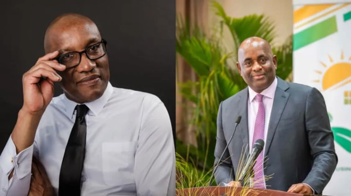 The author said that when he first met Roosevelt Skerrit as his high school teacher, he never imagined he would one day write a book about him. The author said that when he first met Roosevelt Skerrit as his high school teacher, he never imagined he would one day write a book about him.