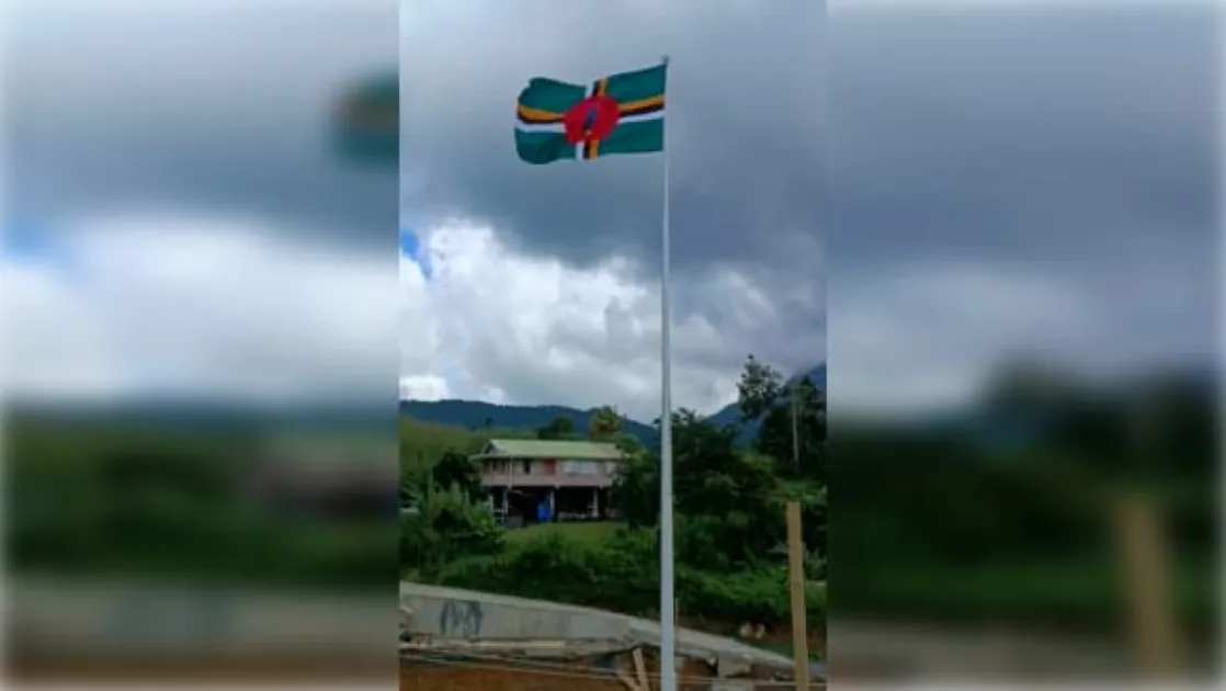 The installation of this flagpole on Cable Car’s site represents a milestone for the country and elevates the significance of the already historic building under construction. 