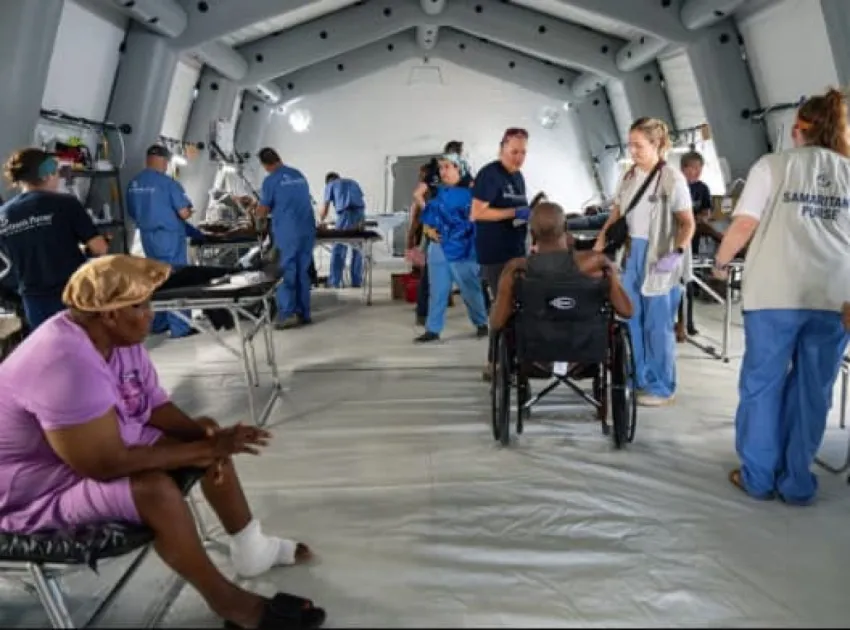 Second Field Hospital deployed in Jamaica to treat to treat victims of Hurricane Melissa