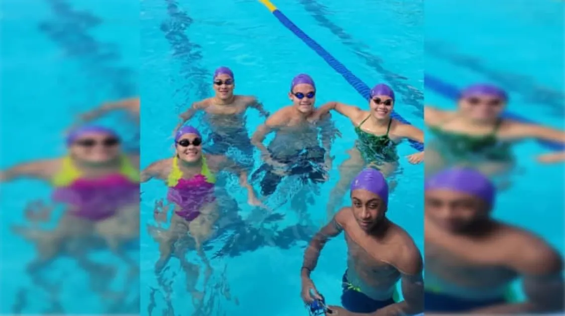 Michael Schofield set a new personal record in the 100m breaststroke, improving his time from 1:28.08 to 1:20.15.