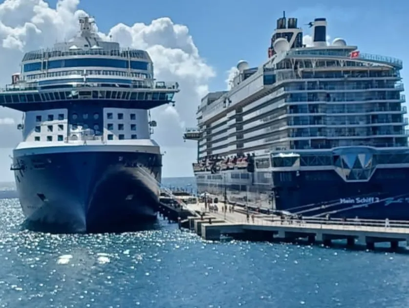 The passengers came ashore and explored the natural offerings of St Kitts and Nevis, soaking up the experience of the Caribbean.
