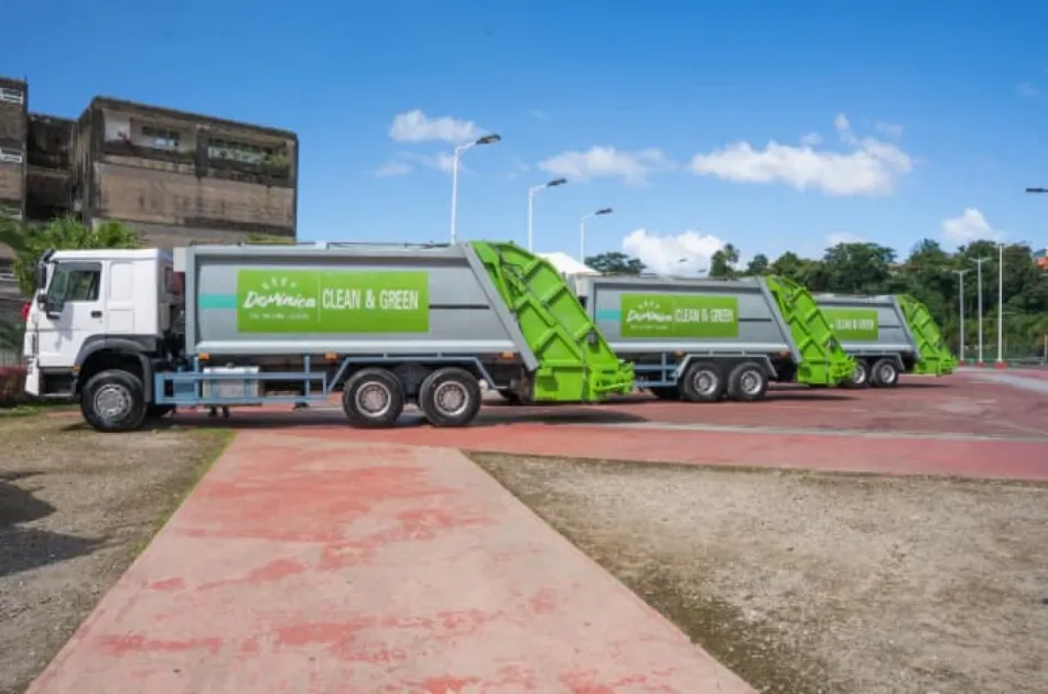 The trucks were handed over in a special ceremony attended by government officials and DSWMC representatives.