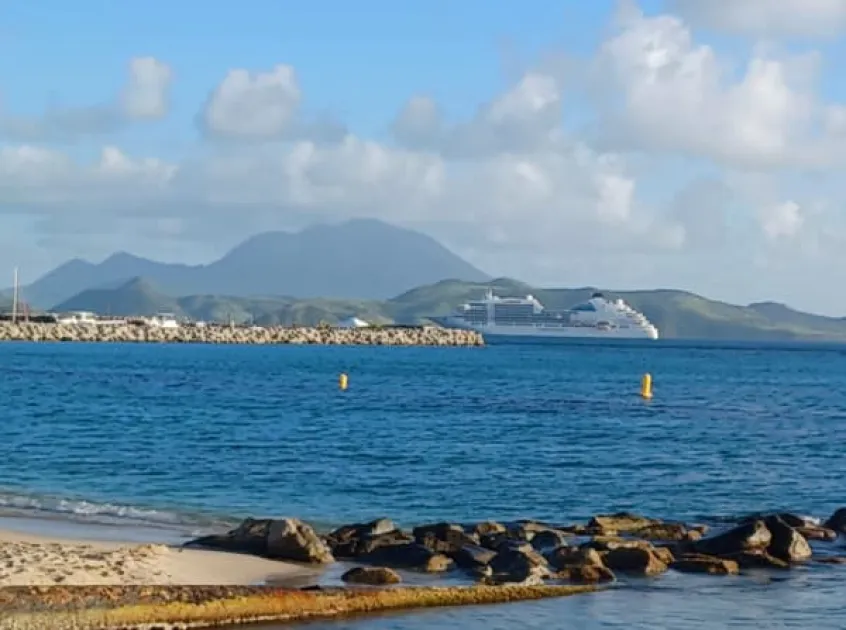 Over 5,440 cruise passengers arrive in St Kitts aboard three ships