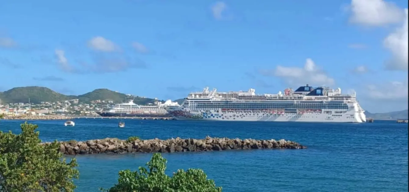 Over 44k passengers with 22 cruise ships arrive in St Kitts this week