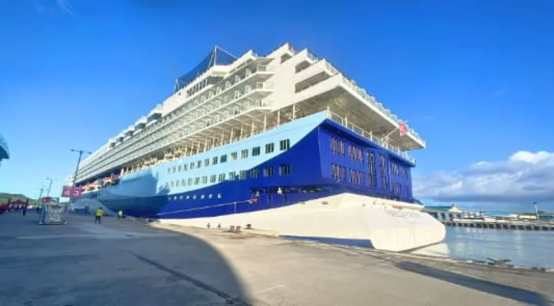 Four cruise ships dock at Antigua Cruise Port after Christmas Day