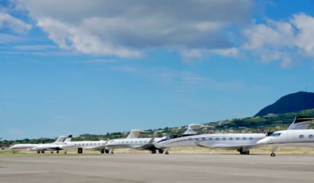 24 private and business jets land at RLB International Airport