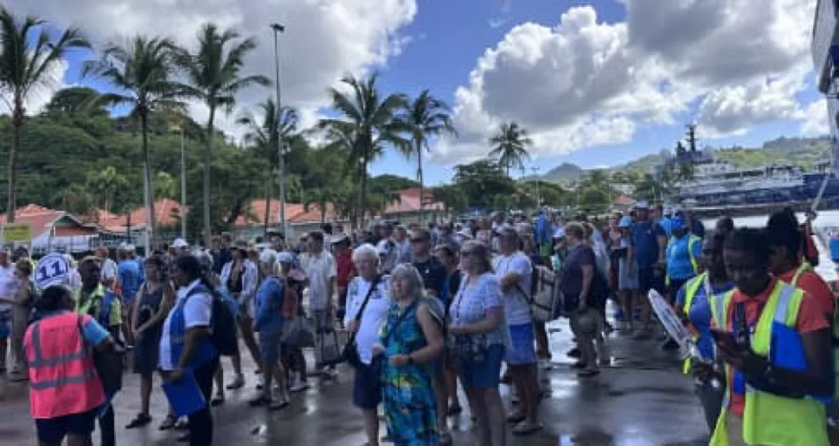Saint Lucia breaks records with massive surge in Cruise Ship arrivals, highlighting growing appeal