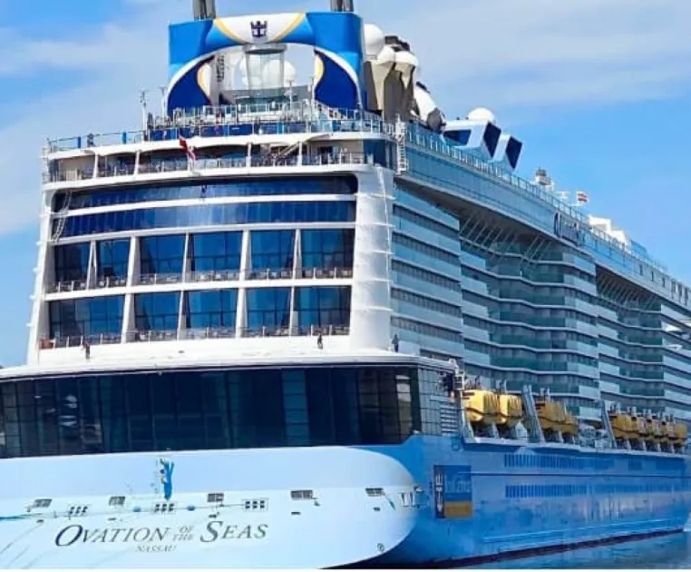 After the ship docked, police were called to examine the scene and released a statement on the incident.