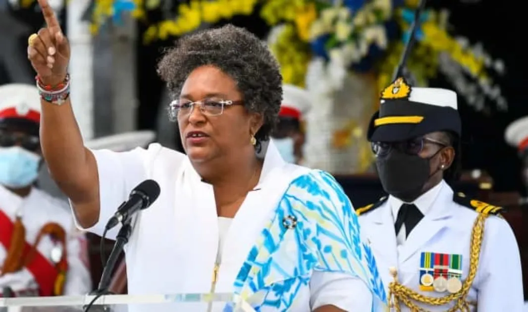 Caribbean leaders, including PMs Dr Terrance Drew, Dr Roosevelt Skerrit, and Andrew Holness, extend heartfelt congratulations to Barbados' PM Mia Mottley on her historic third-term election victory.
