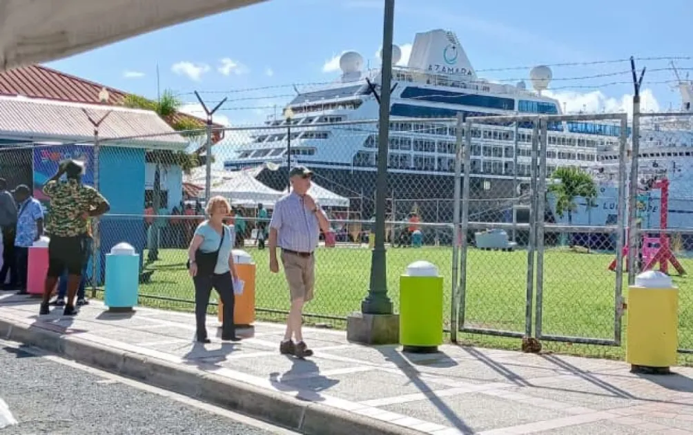 Cruise arrivals all sharply in Trinidad and Tobago