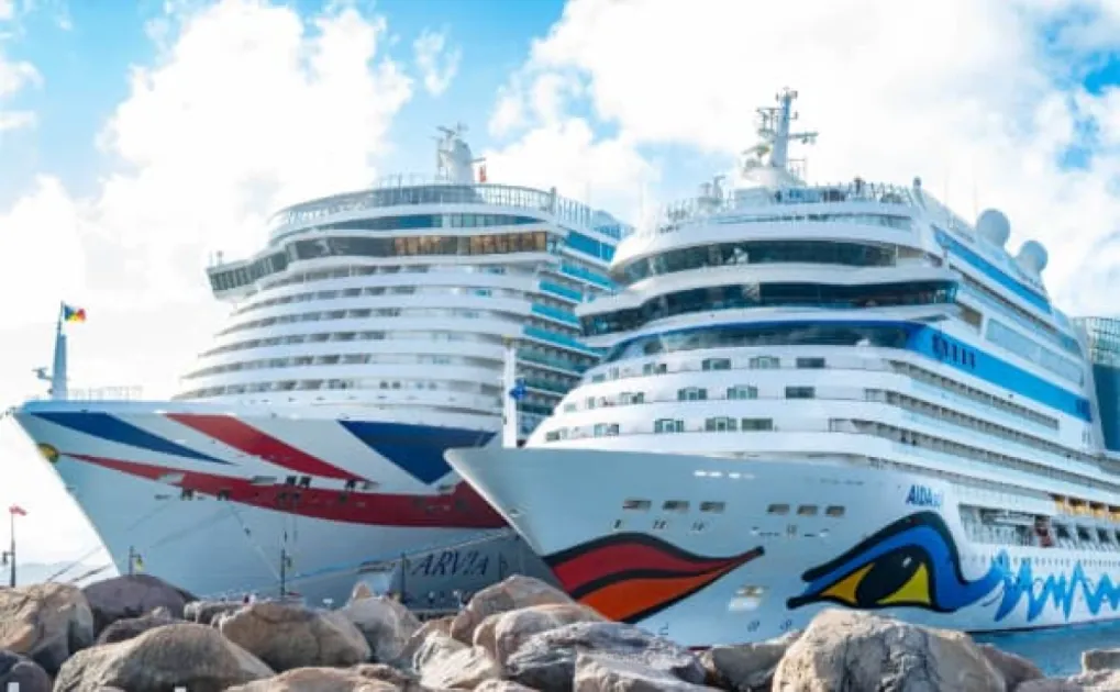 Four cruise ships dock at Port Zante, bring over 10,000 passengers
