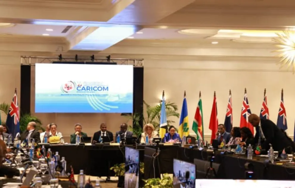 PM Terrance Drew expressed gratitude to CARICOM leaders, officials, and the people of St. Kitts and Nevis for their support in hosting the 50th Heads of Government meeting.
