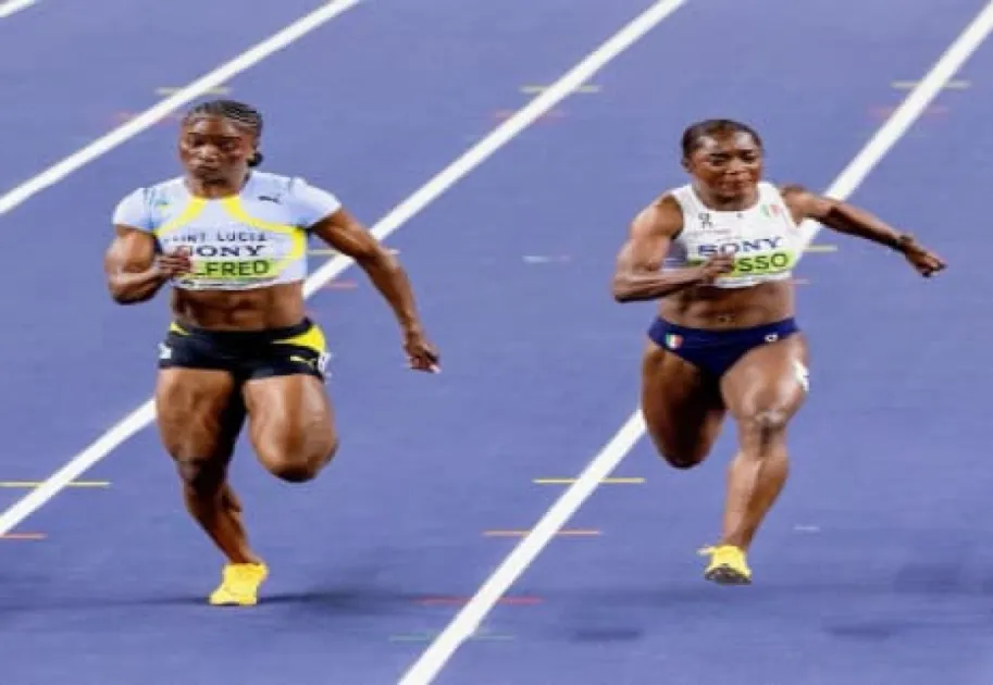 Saint Lucia’s Julien Alfred claimed bronze in the 60m at the 2026 World Indoor Championships, securing her fifth global medal.