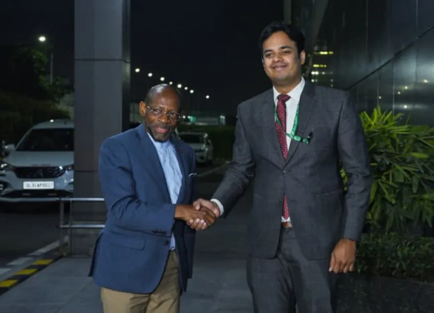 Dr Denzil Douglas visits India for diplomatic meetings