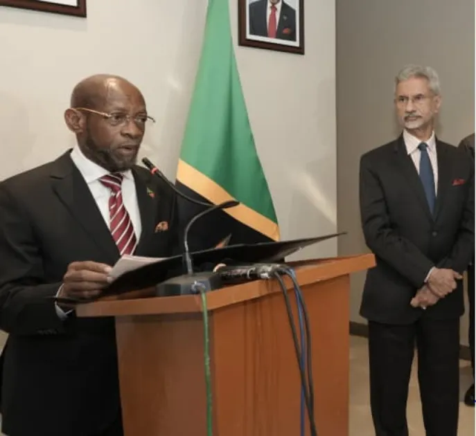 The evening ceremony in New Delhi included traditional lamp-lighting and ribbon-cutting, attended by diplomats and officials from both nations, marking a new chapter in St. Kitts and Nevis’ global engagement.