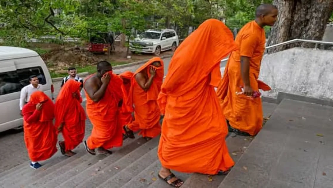 Authorities at Colombo airport arrested 22 monks after discovering 110kg of cannabis hidden in luggage compartments, with investigations into a suspected smuggling network still ongoing.