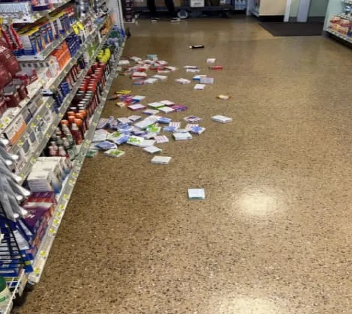 A strong 6.1-magnitude earthquake toppled items from shelves and temporarily closed supermarkets, though no injuries or structural damage have been reported. Cleanup is ongoing.