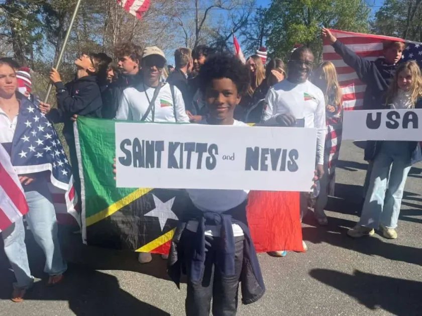  Greyson recently became the first sailor from St Kitts and Nevis to compete at the Optimist North American Championship.