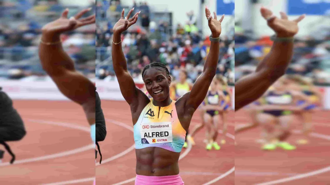 Julien Alfred wins Oslo Diamond League 100m on 25th Birthday with 10.76