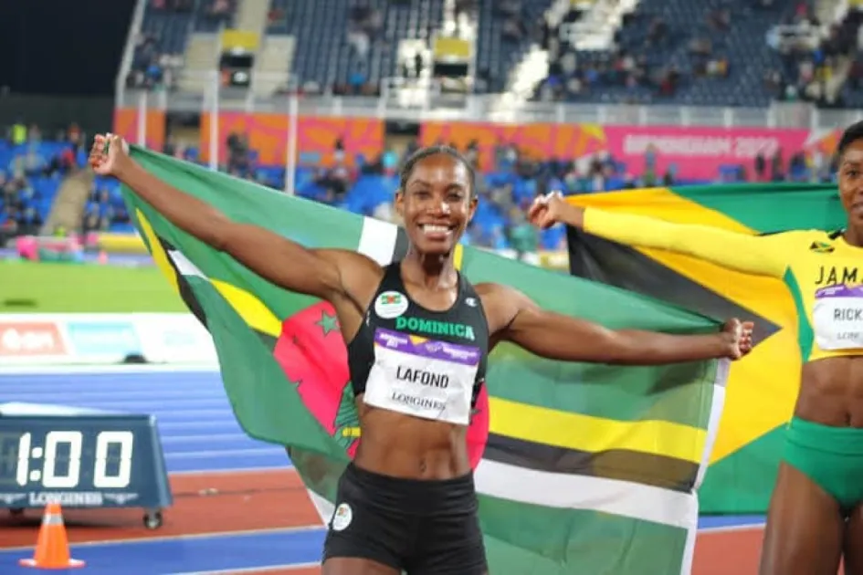 Thea LaFond, Tyler Mason win top honours at Dominica National Sports Awards