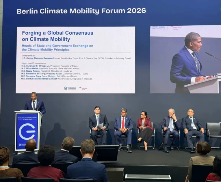 PM Terrance Drew attends Berlin Climate Mobility Forum 2026