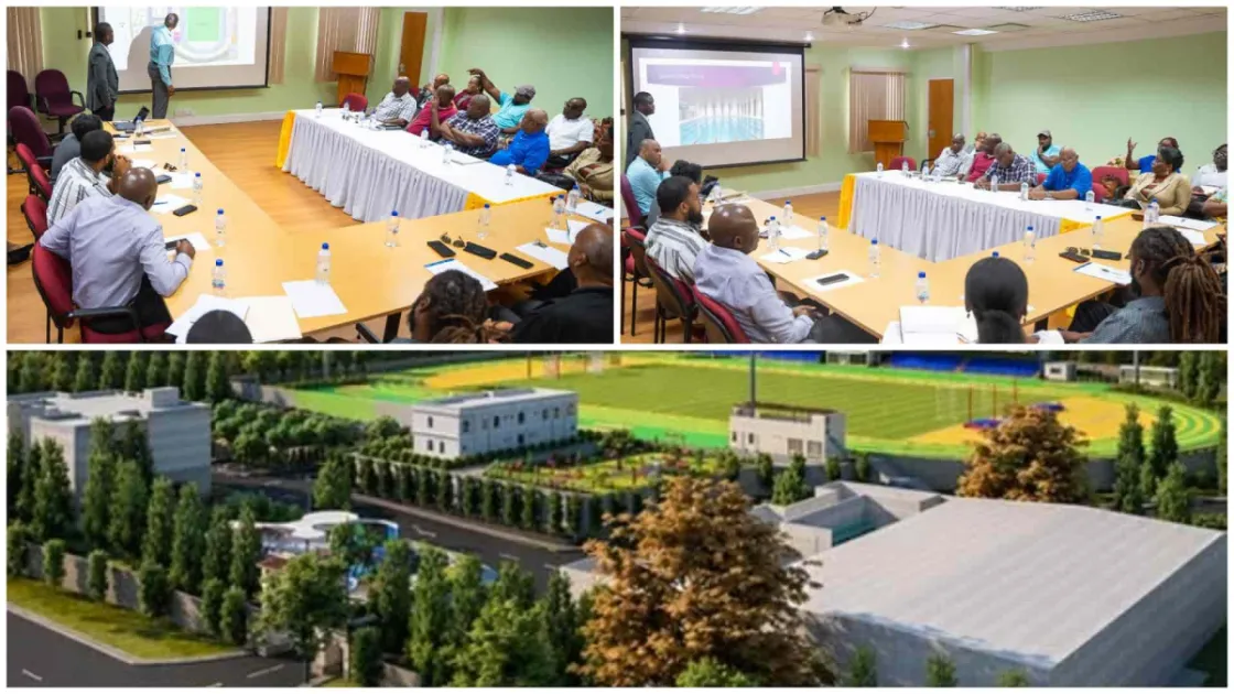PM Roosevelt Skerrit shares update on EC$14 Million Synthetic Athletics Track Project