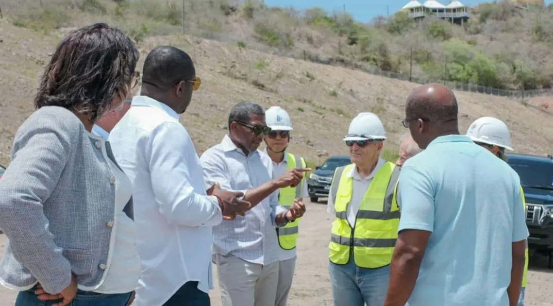 PM Drew and CIU Chairman visit Prime Creative Arts Centre Development