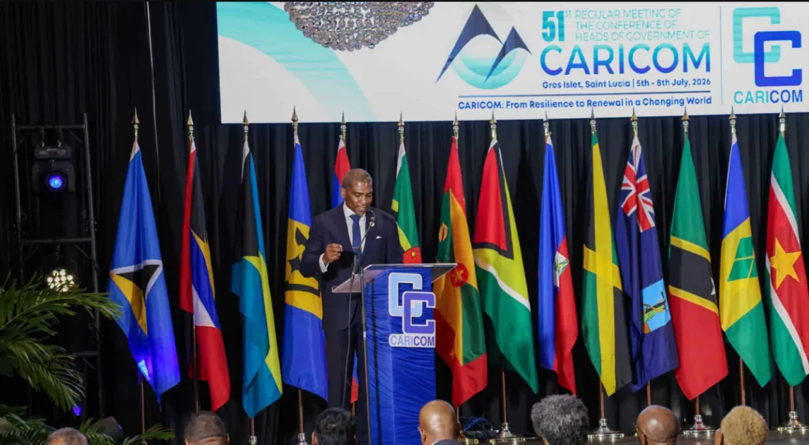 Dr. Terrance Drew called on CARICOM leaders to settle disagreements privately and work together on regional challenges, saying unity is essential to address security, economic and development issues.