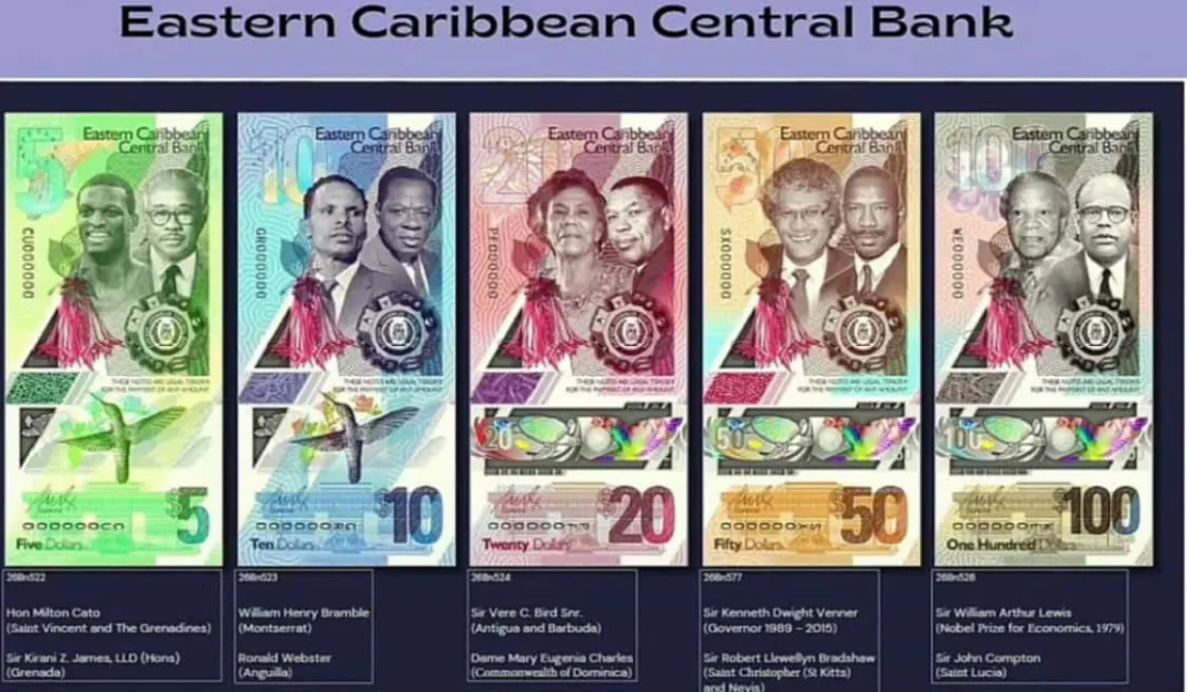 ECCB redesigns currency, regional leaders to feature on new banknote series