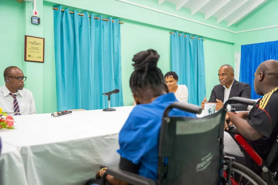 The announcement followed a meeting between Prime Minister Dr. Roosevelt Skerrit and the Dominica Association of Persons with Disabilities, where officials discussed improving inclusion, advocacy and policy coordination.
