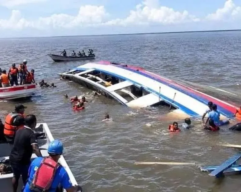 Guyana ferry death toll rises to 53 as 50 people remain missing