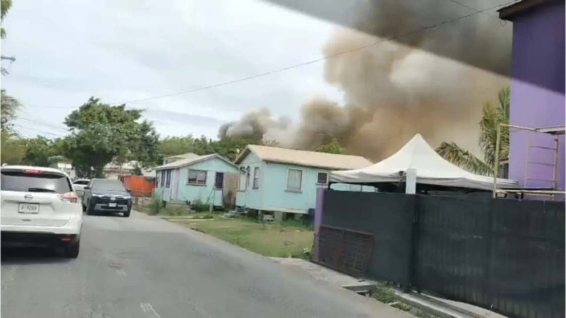 The Machico Drive fire is the latest in a series of major blazes reported across Antigua this year, with emergency crews responding to fires at commercial properties, public facilities and heavy equipment.