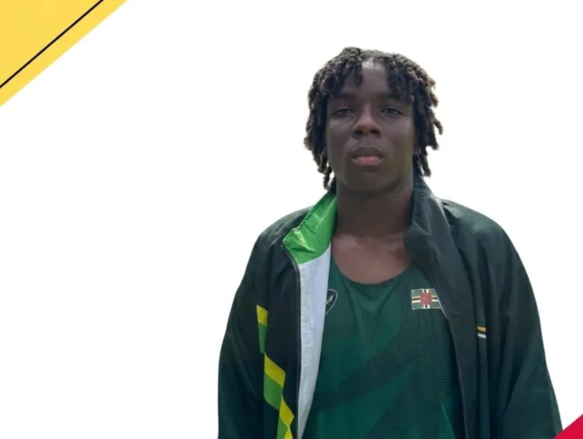 Dominica’s Khaarim John-Baptiste Wins Triple Jump Gold at Windward Islands School Games