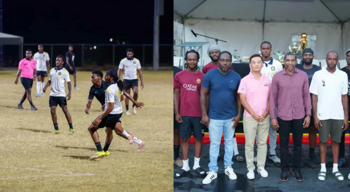 Prime Minister Dr. Terrance Drew said the annual league promotes teamwork, discipline and positive opportunities for young people while strengthening community ties across St. Peter’s.