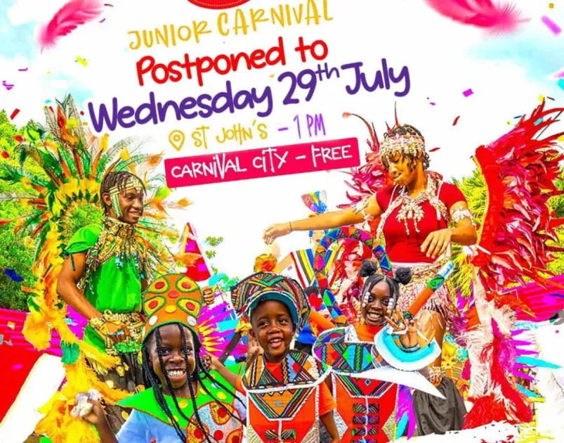 Antigua postpones Junior Carnival Parade 2026 due to severe weather