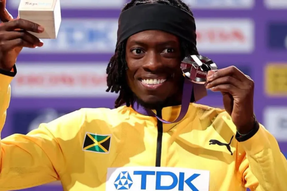 Jamaica’s Tajay Gayle wins Commonwealth Games long jump gold