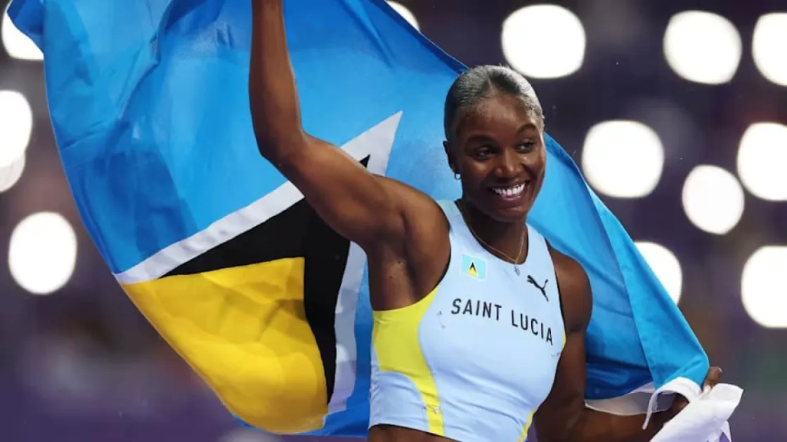 Deputy Prime Minister Ernest Hilaire praised Julien Alfred as Saint Lucia marked two years since she became the country's first Olympic medallist with her historic 100m gold in Paris.