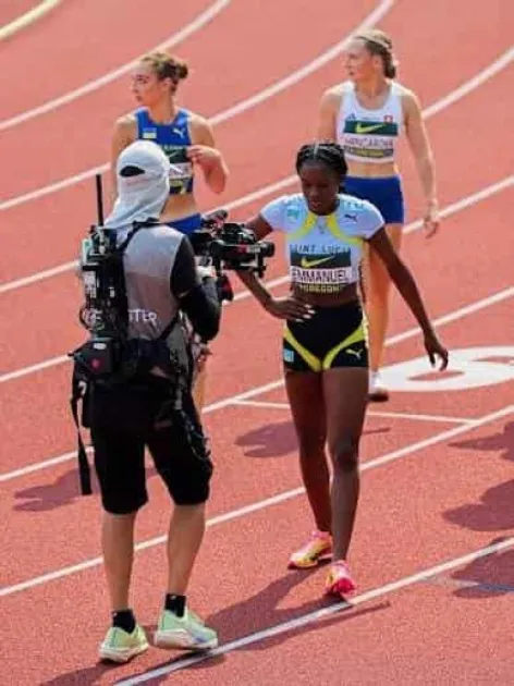 Saint Lucia's Jady Emmanuel qualified for the women's 100m final at the World Athletics U20 Championships after setting a new national Under-18 record and delivering back-to-back impressive sprint performances in Eugene, Oregon.