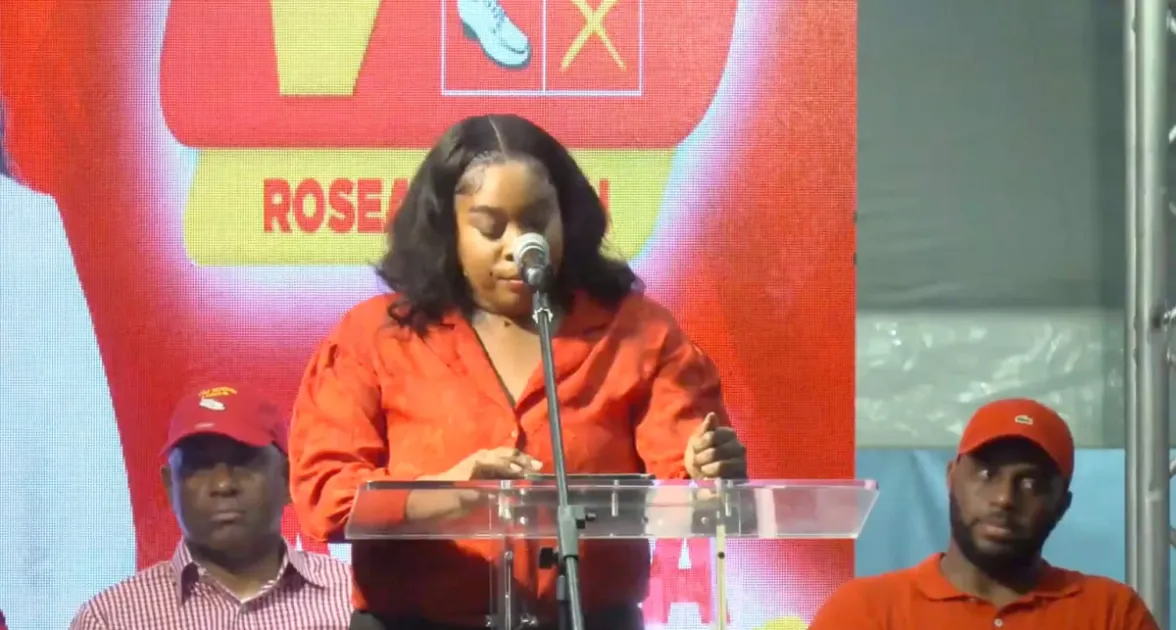 Minister McIntyre urges Roseau North voters to support Ashma McDougall