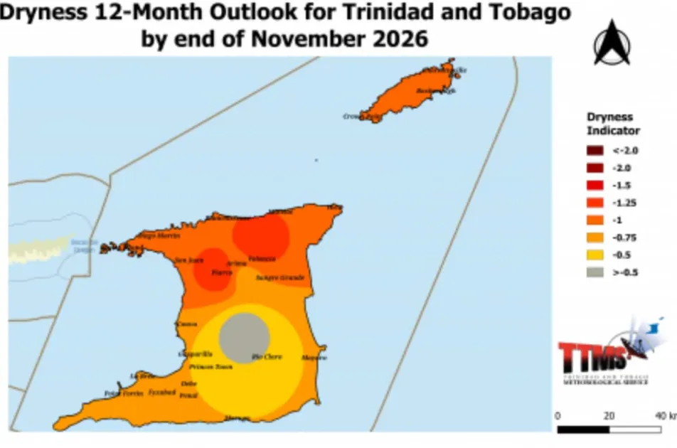 Trinidad enters drought watch as TTMS forecasts drier conditions