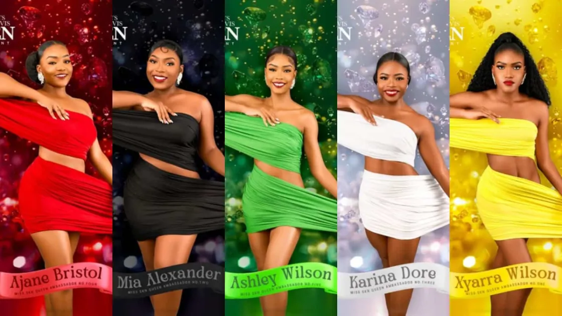 The National Carnival Committee has unveiled five contestants for the 2026-27 Miss St. Kitts and Nevis Queen Pageant, with the winner set to receive EC$20,000, land and other prizes.