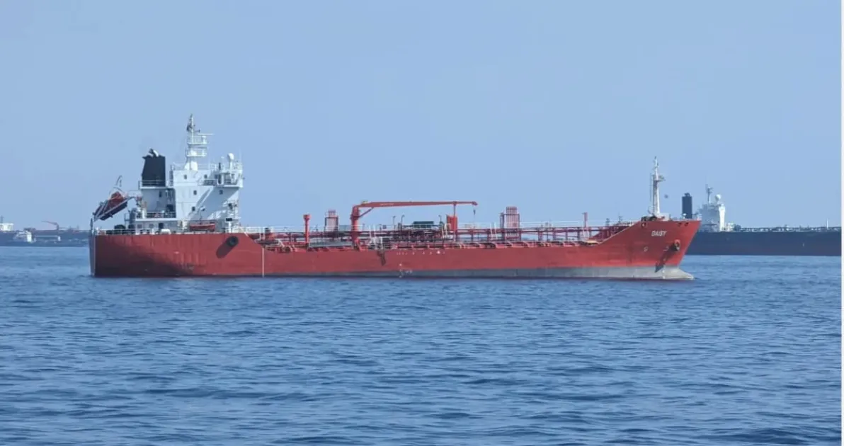 Dominica-flagged tanker Daisy caught in escalating Gulf of Aden conflict