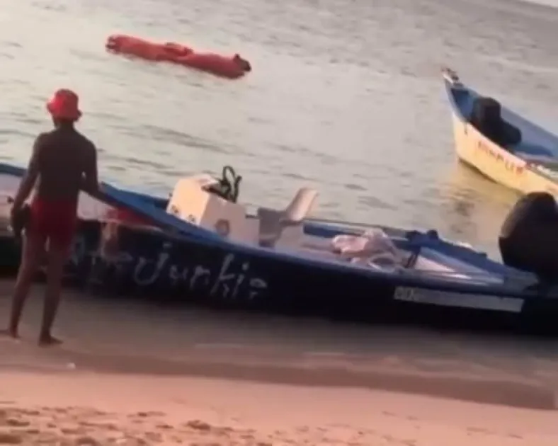Eight people were taken to hospital after a local pirogue and a tour boat collided near Pigeon Point, with police investigating the circumstances of the crash.