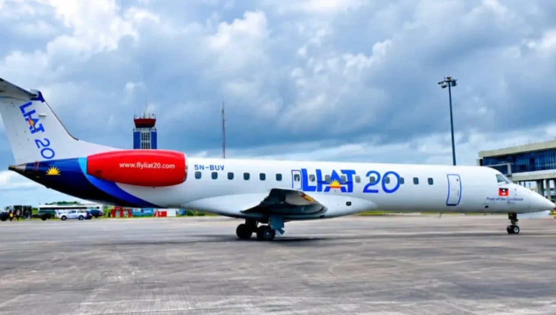 The Embraer ERJ-145 returned safely to Cheddi Jagan International Airport after the crew reported an engine-related issue, with all 47 passengers disembarking without injuries.